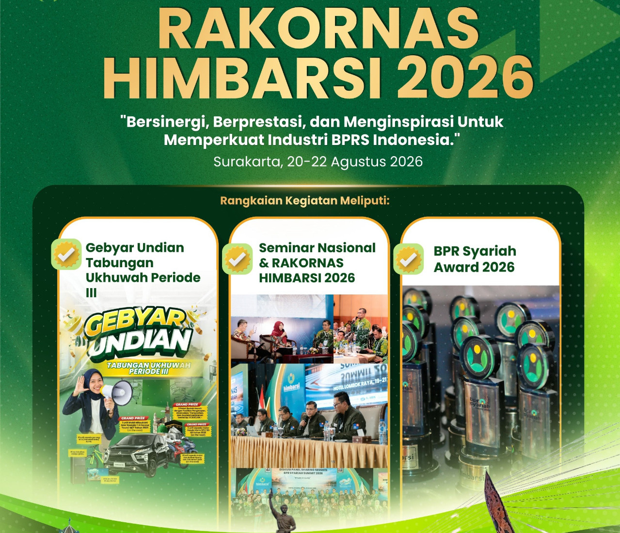 175 BPR Syariah Bakal Kumpul di Solo, Rakornas HIMBARSI 2026 Siap Digelar